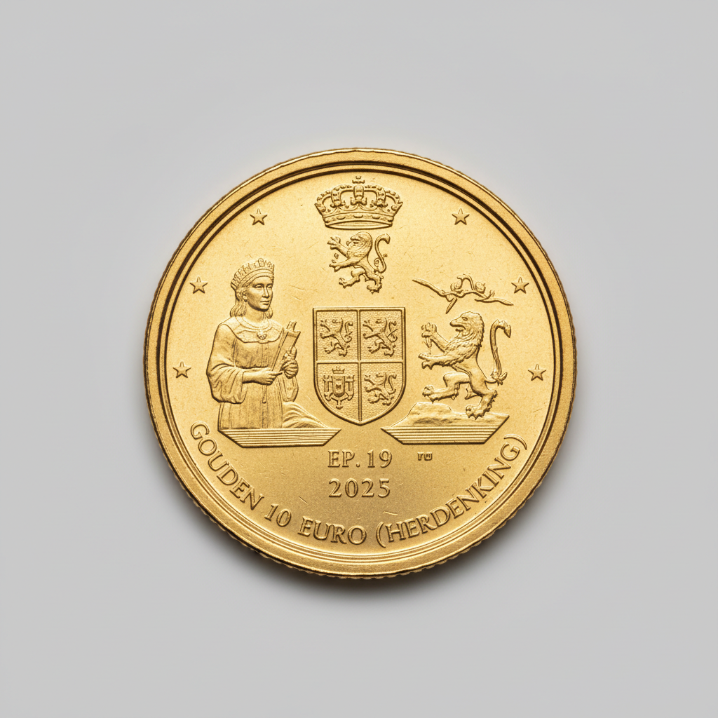 Gouden 10 Euro (herdenking) — AI-impressie