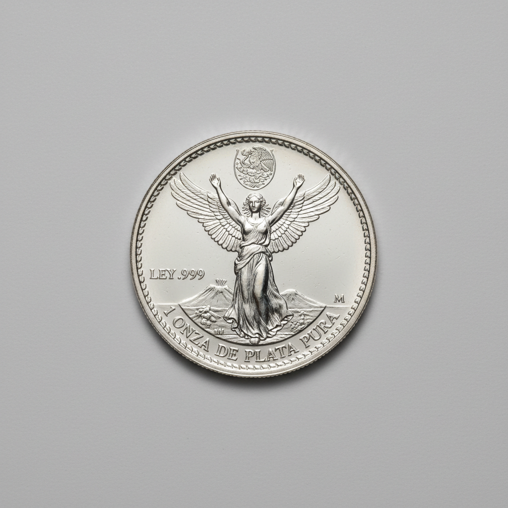 Mexican Libertad zilver 1 oz — AI-impressie