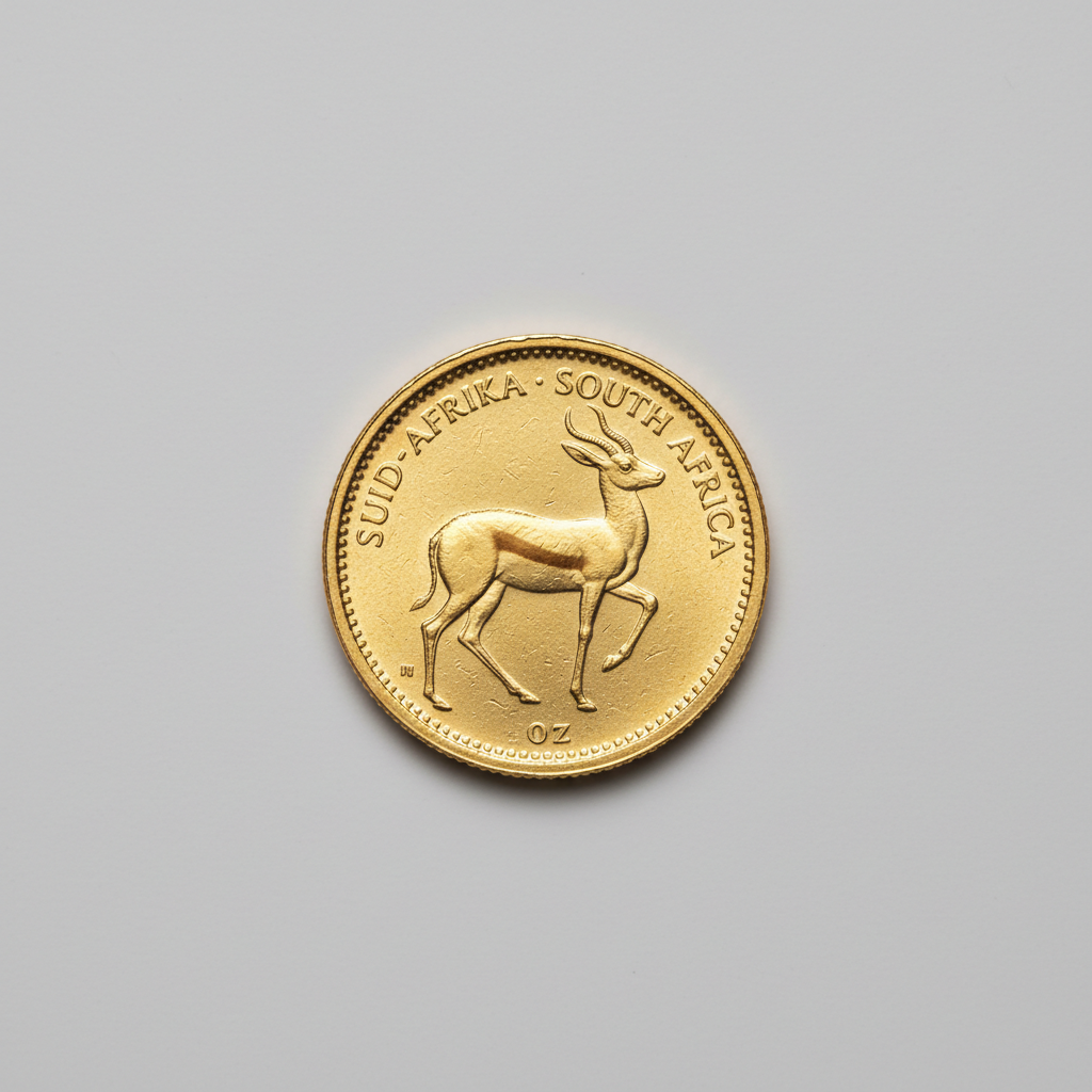 Krugerrand 1 oz — AI-impressie